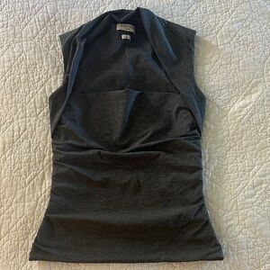 Aritzia Contour Dark Gray Sleeveless Tank Top